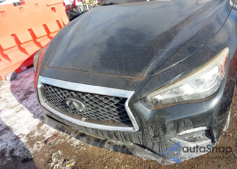 2018 Infiniti Q50 3.0T Luxe z USA, uszkodzony, nr VIN JN1EV7AR8JM610920